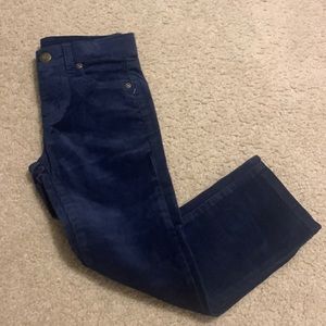 Janie and Jack NWT size 5 corduroy boys navy pants